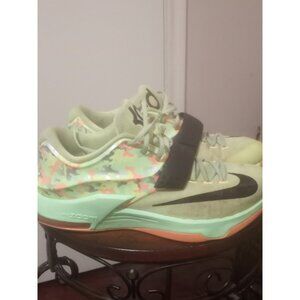 Nike KD 7 Easter Men's Green Camouflage Basketball Shoes 653996-304 Size 11.5